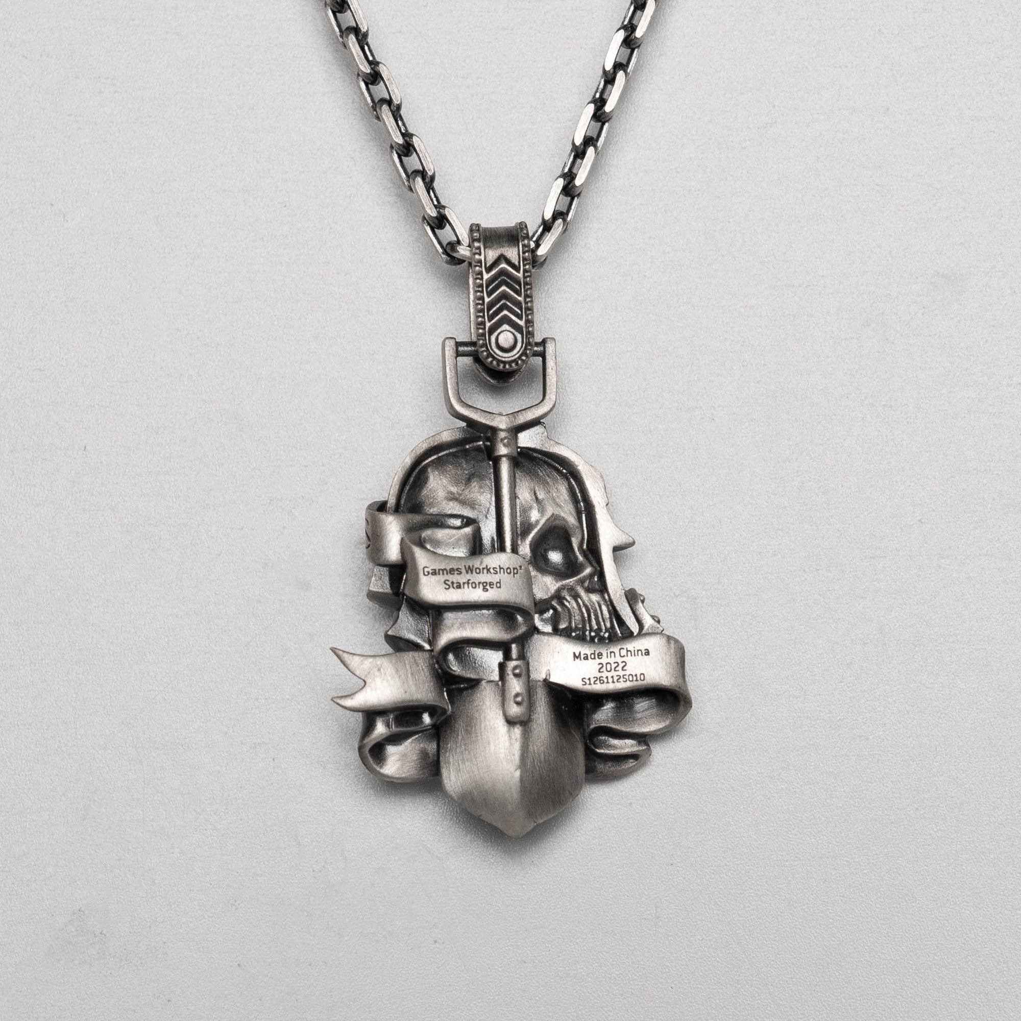Warhammer 40K Astra Militarum Death Korps of Krieg Memento Mori Pendant by Starforged